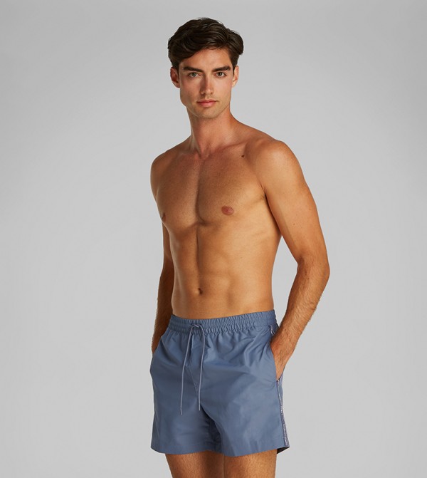 كالفين كلاين  ملابس سباحة - رمادي Bottoms