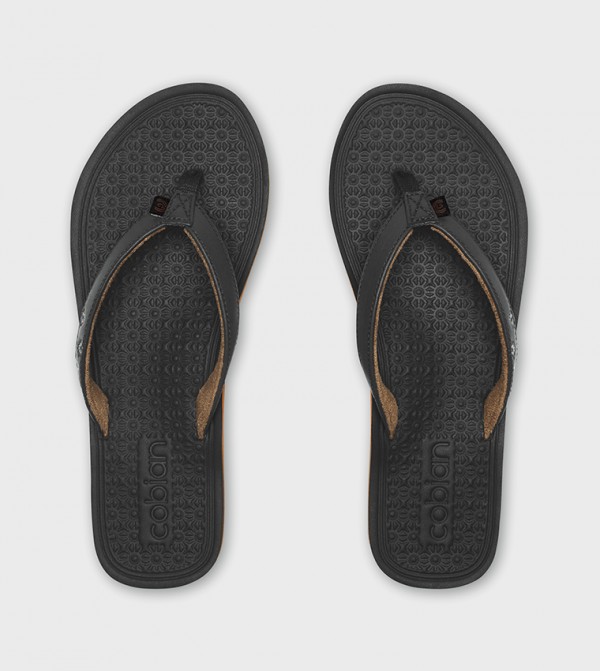 COBIAN COBIAN - Black Flip-Flops