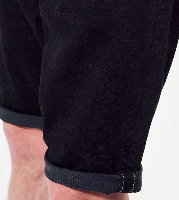 كابورال  - أسود شورت كاجوال