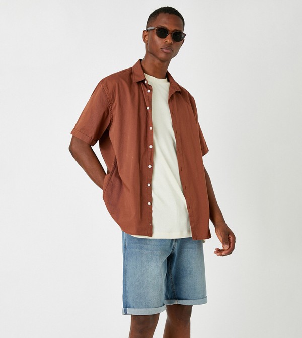 Koton - Outlet Koton - Outlet - Blue Denim shorts