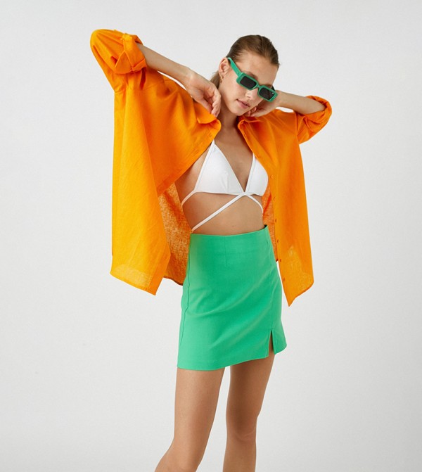 Koton - Outlet  - Orange Shirts