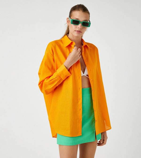 Koton - Outlet  - Orange Shirts