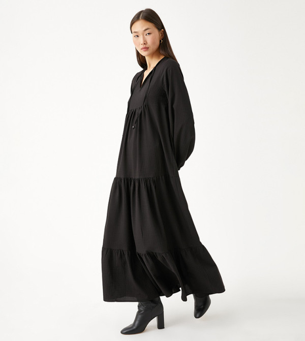 Koton  Maxi Dresses - Black Casual Dresses