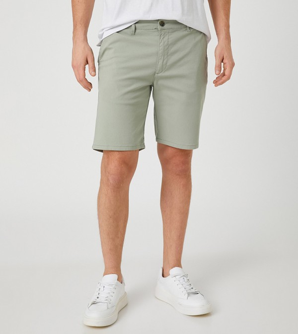 Koton Koton - Green Chino Shorts