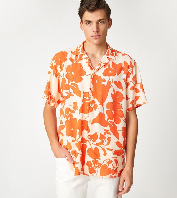 Koton - Outlet Koton - Outlet - Orange Casual Shirts