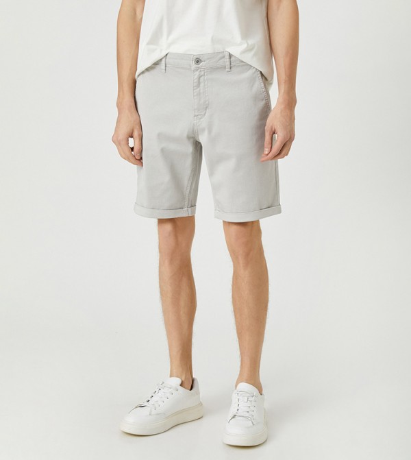 Koton  - Beige Denim shorts