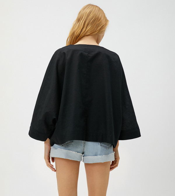 Koton  Clothing - Black Tops & Blouses