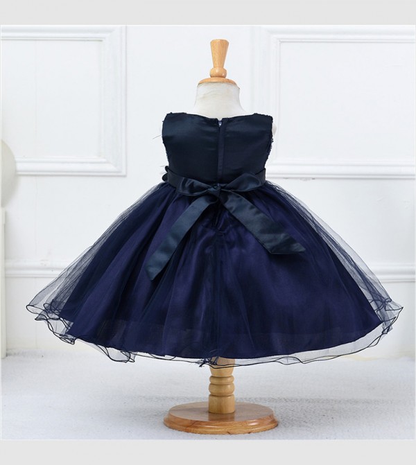 Ddaniela  Party Dress - Navy Party Dress