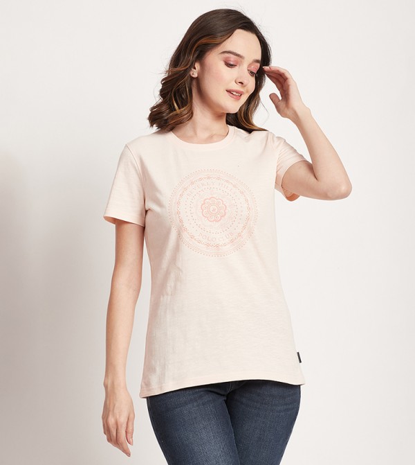 Beverly Hills Polo Club Clothing - Pink Casual T-Shirts