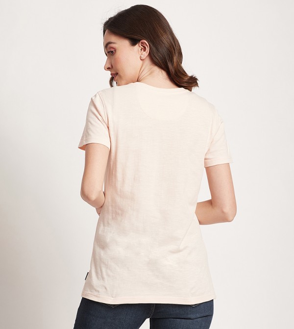 Beverly Hills Polo Club Clothing - Pink Casual T-Shirts