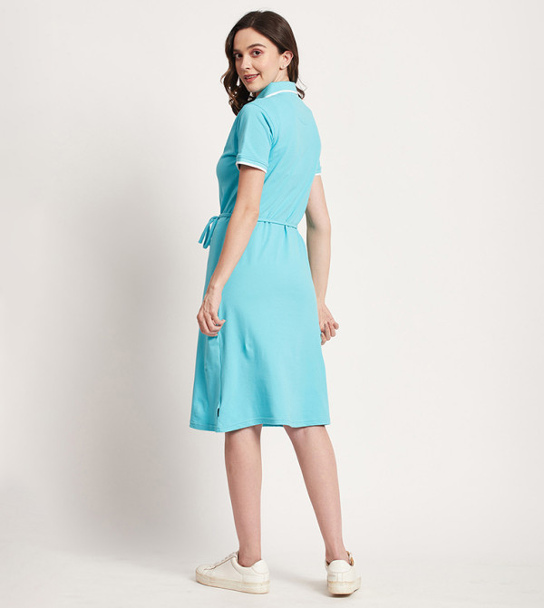 Beverly Hills Polo Club  Clothing - Blue Casual Dresses