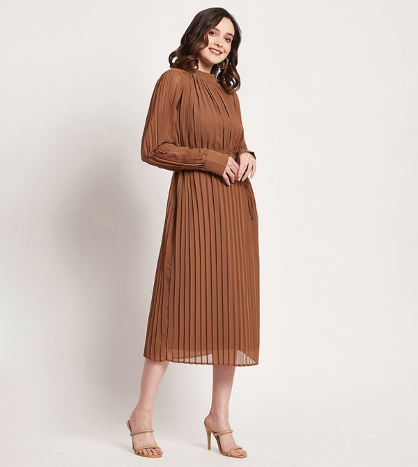 بيفرلي هيلز بولو كلوب  eid must haves - بني  فساتين كاجوال
