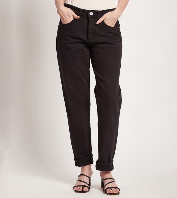 Beverly Hills Polo Club  Jeans - Black Slim Fit Jeans