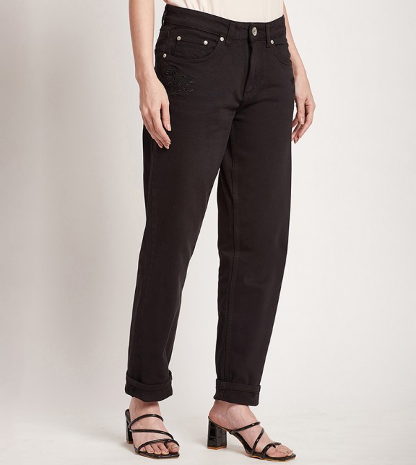 Beverly Hills Polo Club  Jeans - Black Slim Fit Jeans