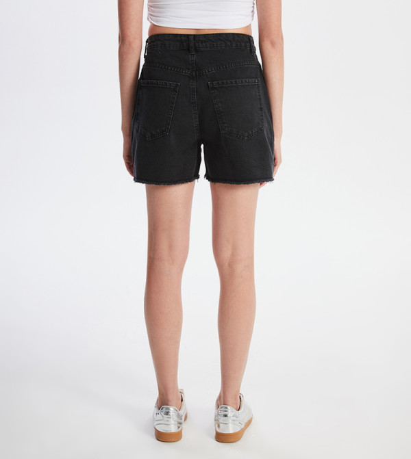 LC Waikiki  Denim shorts - Black Denim shorts