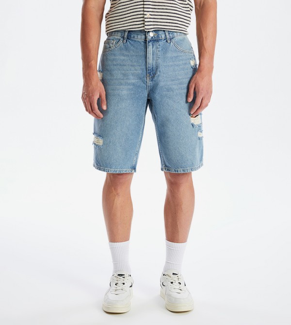 اٍل سي واي كيكي اٍل سي واي كيكي - أزرق Denim shorts