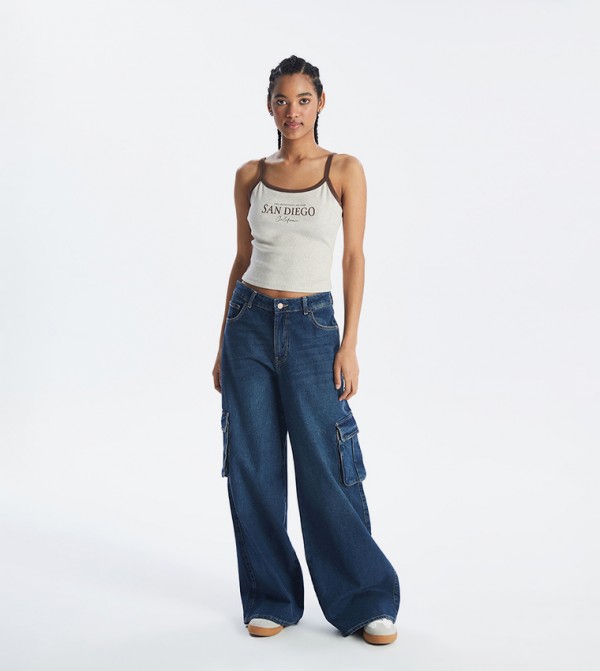 اٍل سي واي كيكي  - بيج Casual Tops