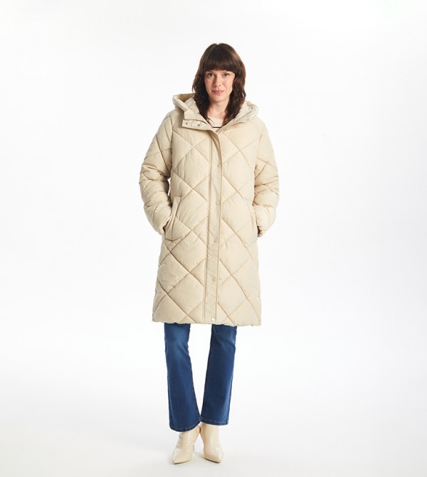 LC Waikiki  Clothing - Beige Overcoats