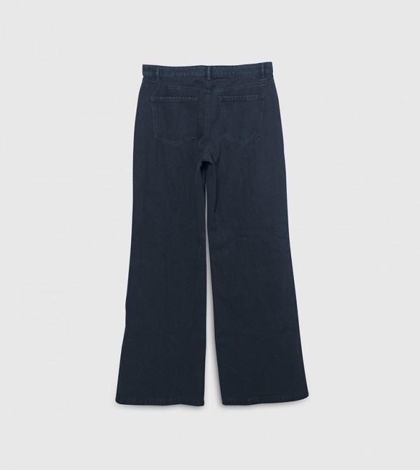 LC Waikiki  Clothing - Black Wide Leg Jeans
