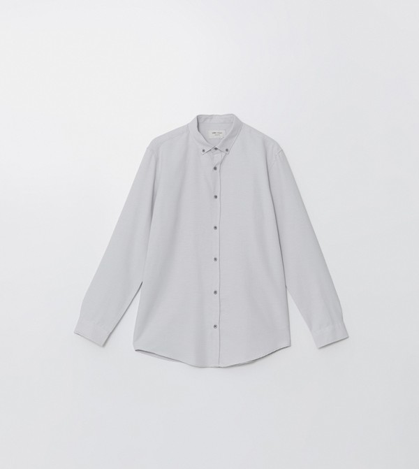 LC Waikiki  Shirts - Grey Long Sleeves