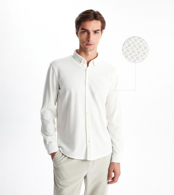 LC Waikiki LC Waikiki - White Casual Shirts