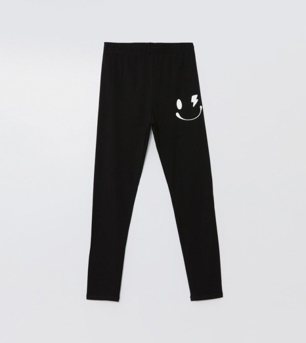 LC Waikiki  Bottomwear - Black leggings