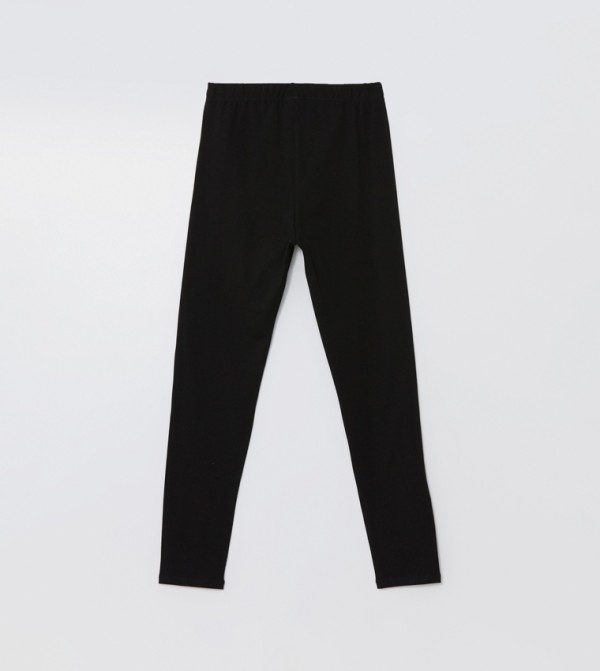 LC Waikiki  Bottomwear - Black leggings