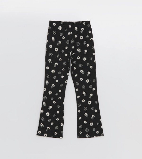 LC Waikiki  Bottomwear - Black leggings