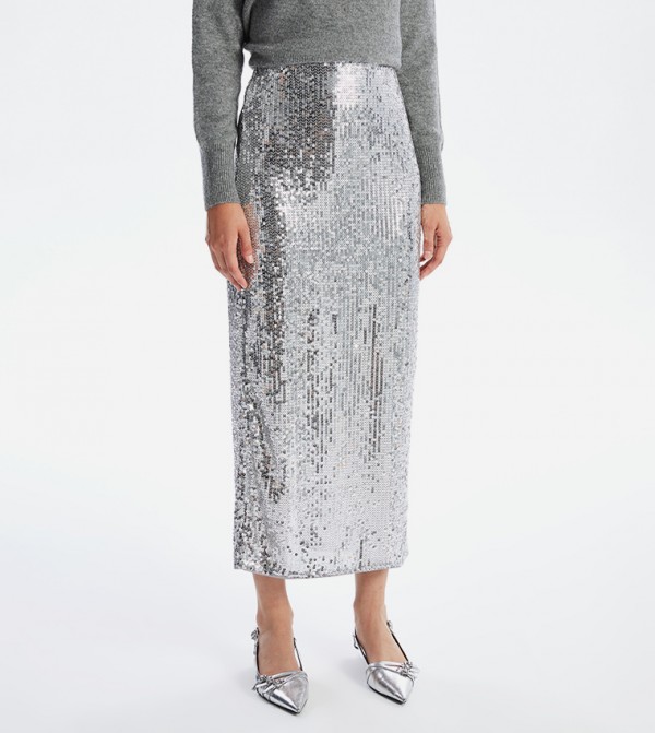 LC Waikiki LC Waikiki - Grey Midi Skirts