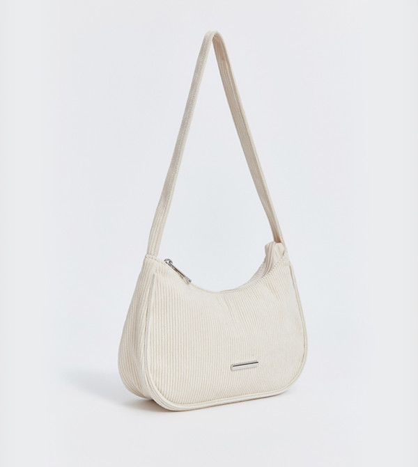 اٍل سي واي كيكي  حقائب - كريمي  Shoulder Bag