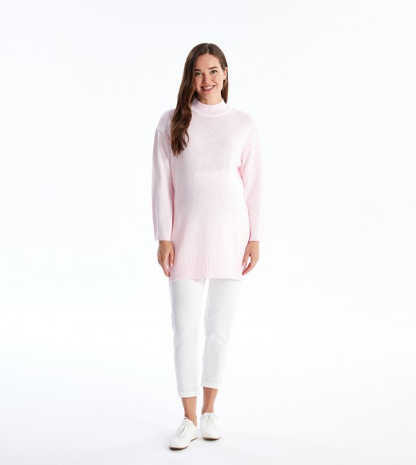 LC Waikiki  Maternity Clothing - Pink Sweaters & Cardigans