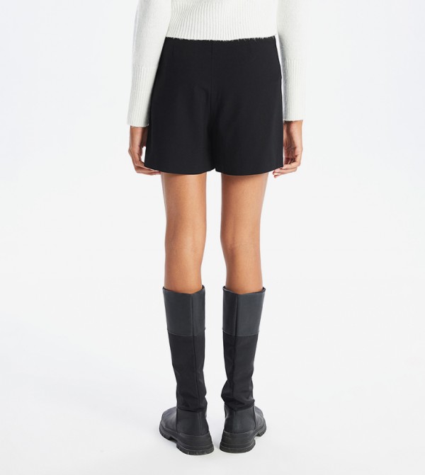 LC Waikiki  Shorts - Black Casual Shorts