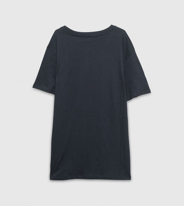 LC Waikiki  - Black Casual T-Shirts
