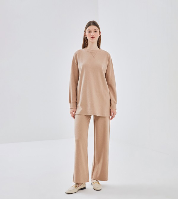 LC Waikiki  Pants & Leggings - Brown Casual Pants