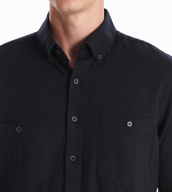 LC Waikiki  Shirts - Black Long Sleeves