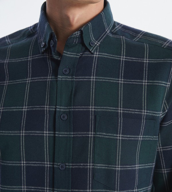 LC Waikiki  Shirts - Green Long Sleeves