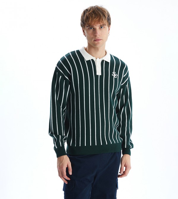 LC Waikiki  Sweaters & Cardigans - Green Sweaters