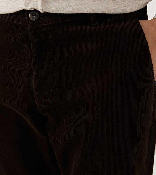 اٍل سي واي كيكي  ملابس - بني  بنطال كاجوال