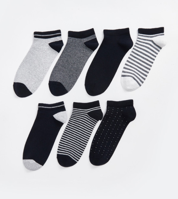 اٍل سي واي كيكي  جوارب للكاحل  - متعدد Ankle Length Socks
