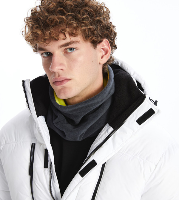 LC Waikiki  Scarves - Grey Knitted Scarves