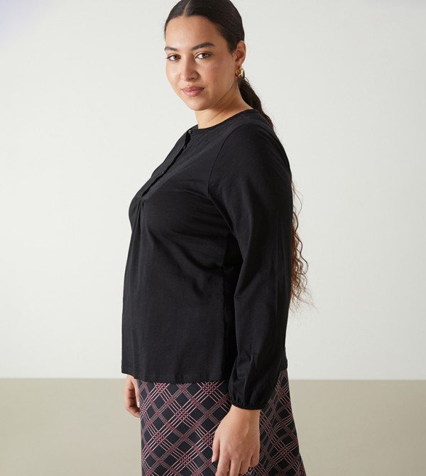 LC Waikiki LC Waikiki - Black Casual Tops