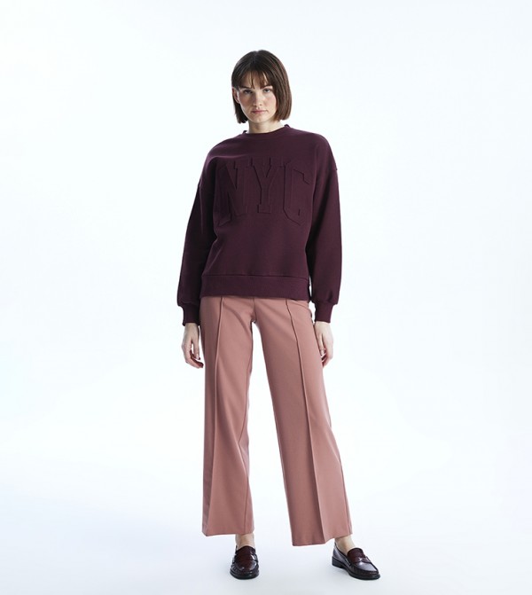 LC Waikiki LC Waikiki - Purple Sweatshirts