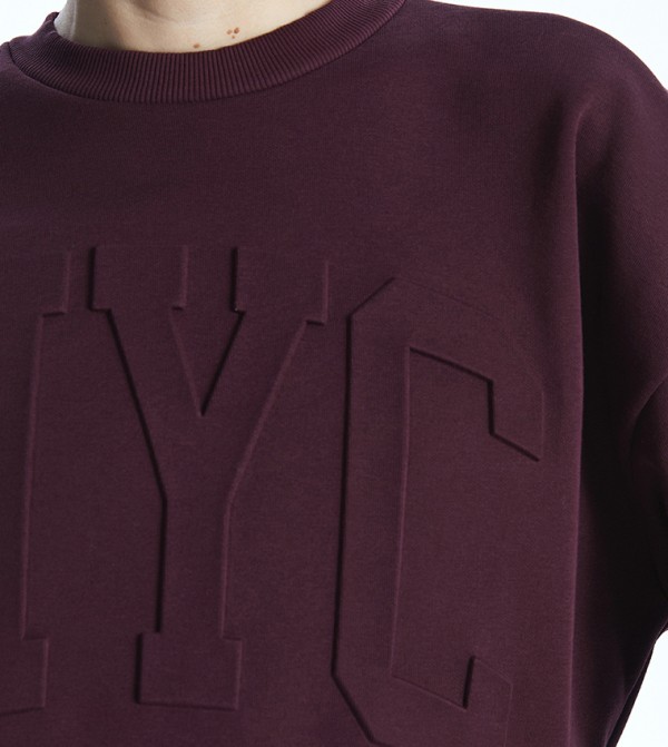 LC Waikiki LC Waikiki - Purple Sweatshirts