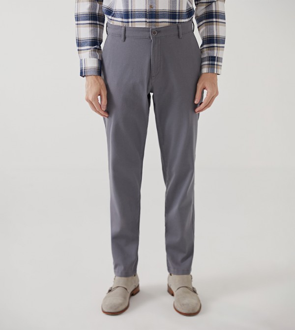 LC Waikiki  Pants & Chinos - Grey Chinos