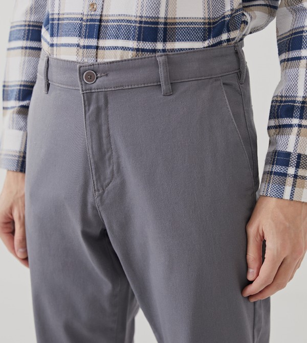 LC Waikiki  Pants & Chinos - Grey Chinos