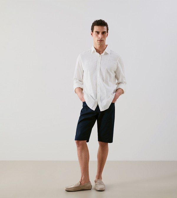 LC Waikiki  Shorts - Navy Chino Shorts