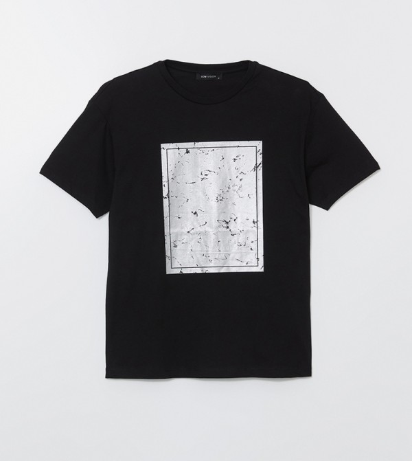 LC Waikiki LC Waikiki - Black Casual T-Shirts