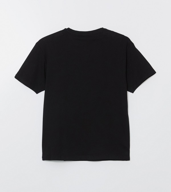LC Waikiki LC Waikiki - Black Casual T-Shirts