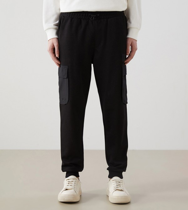 LC Waikiki  Pants & Chinos - Black Joggers