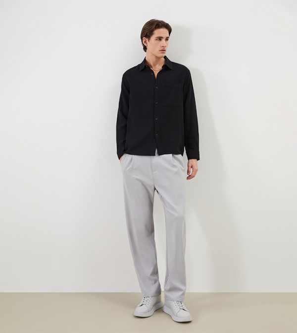 LC Waikiki  Pants & Chinos - Grey Casual Pants